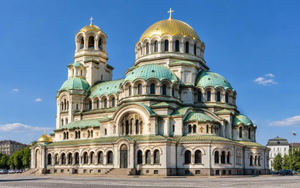 Alexander Nevsky Cathedral in Sofia, Bulgaria